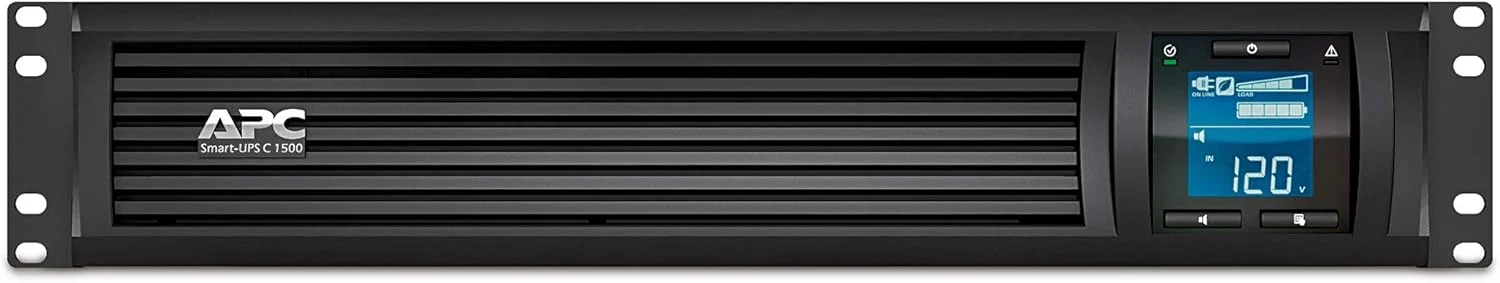 منبع تغذیه بدون وقفه هوشمند APC by Schneider Electric Smart-UPS SMC SmartConnect - SMC1500I-2UC - 1500VA (قابل نصب در رک 2U، دارای قابلیت اتصال به ابر، 4 خروجی IEC-C13)، مشکی منبع تغذیه بدون وقفه هوشمند APC by Schneider Electric Smart-UPS SMC SmartConnect - SMC1500I-2UC - 1500VA (قابل نصب در رک 2U، دارای قابلیت اتصال به ابر، 4 خروجی IEC-C13)، مشکی