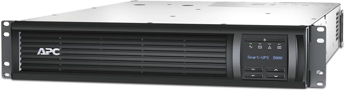 منبع تغذیه بدون وقفه APC by Schneider Electric Smart-UPS SMT-SmartConnect - SMT3000RMI2UC - 3000VA (قابل نصب در رک 2U، دارای قابلیت اتصال ابری، 8 خروجی IEC-C13) مشکی منبع تغذیه بدون وقفه APC by Schneider Electric Smart-UPS SMT-SmartConnect - SMT3000RMI2UC - 3000VA (قابل نصب در رک 2U، دارای قابلیت اتصال ابری، 8 خروجی IEC-C13) مشکی