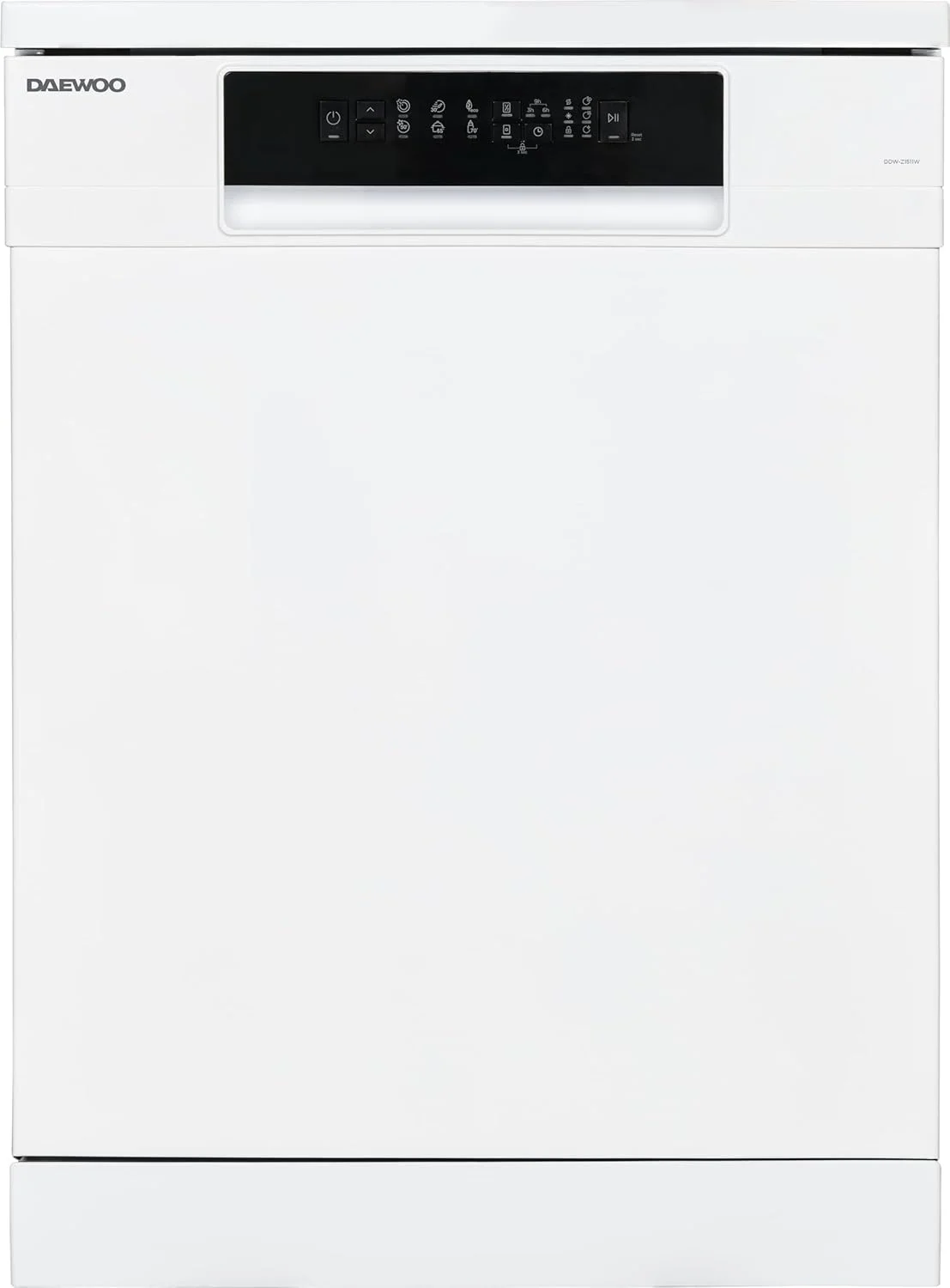 ماشین ظرفشویی ایستاده 15 نفره 6 برنامه دوو - سفید - مدل DDW-Z1511W - 1 سال گارانتی