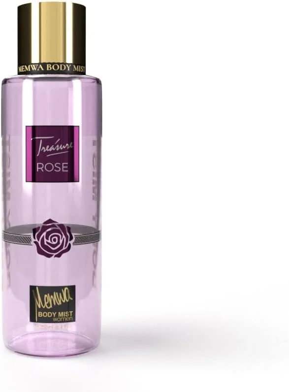 اسپری خوشبو کننده بدن زنانه مموا 250 میلی لیتر (TREASURE ROSE)