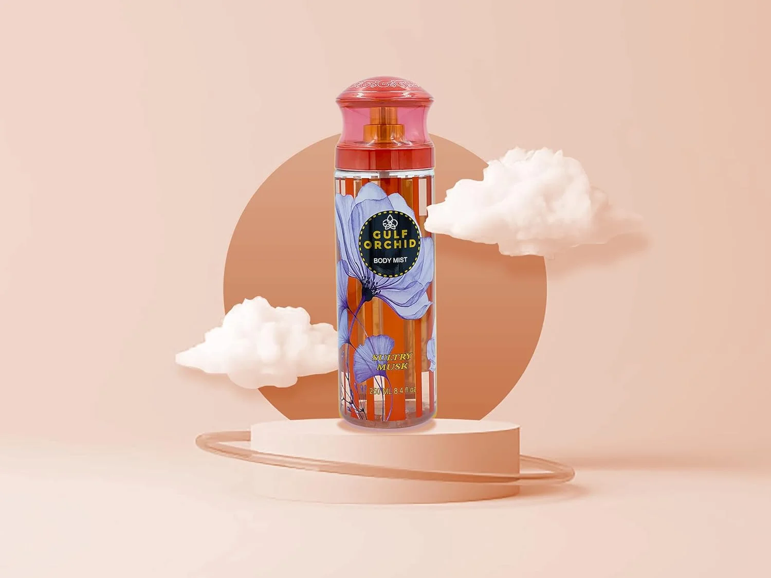بادی میست زنانه گلف ارکید مدل Sultry Musk حجم 250 میل