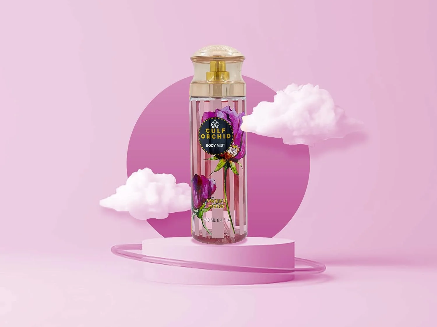 بادی میست زنانه گلف ارکید مدل Sweet Wish حجم 250 میل