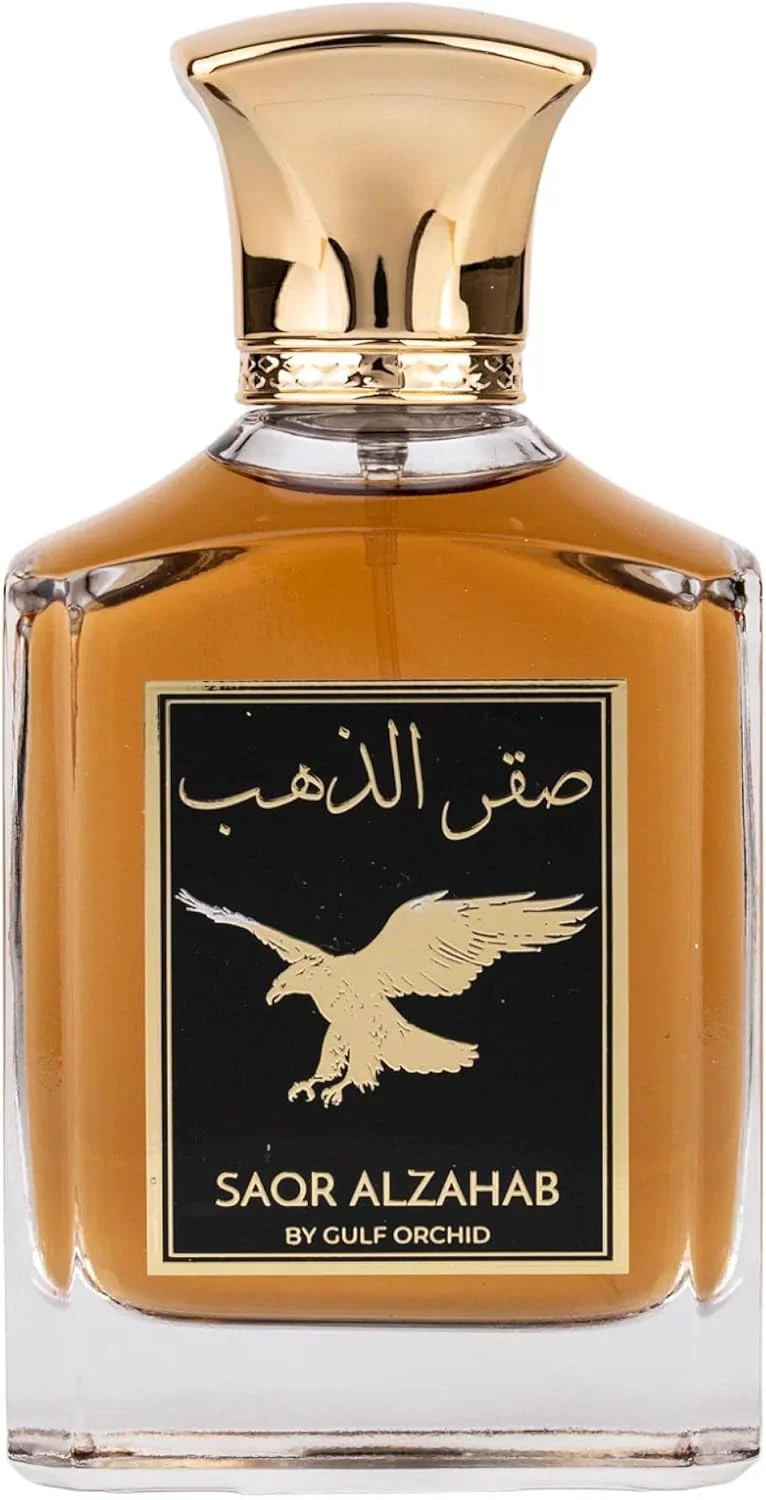 عطر مردانه ماندگار Gulf Orchid Saqr Alzahab Eau De Parfum EDP 100ml