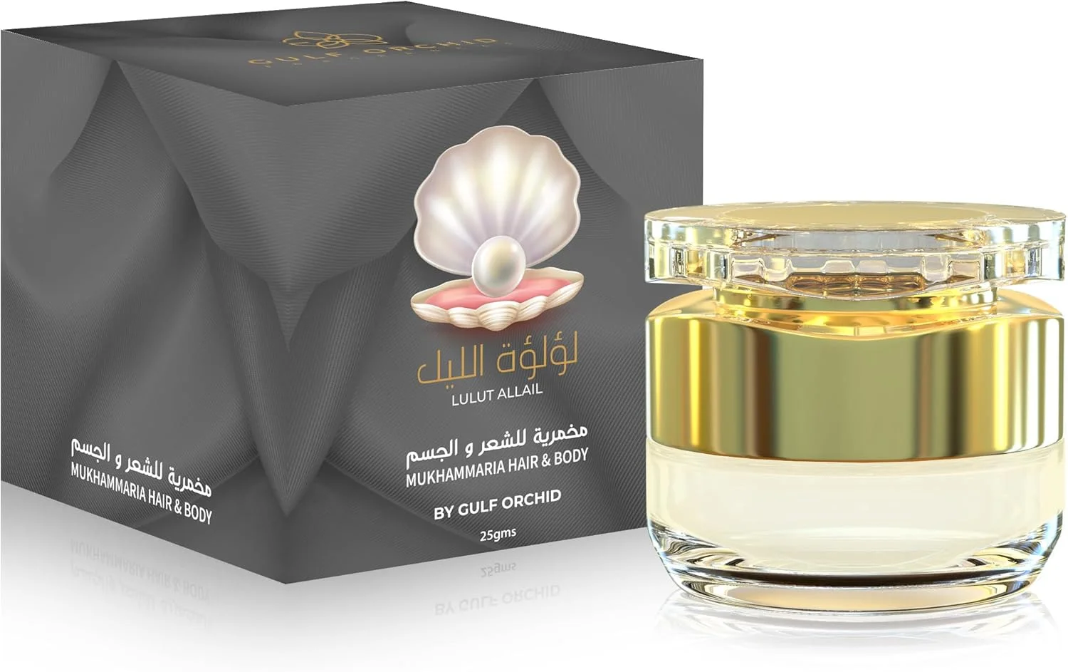مخمرية معطرة گلف ارکید مو و بدن 25 گرمی (لولوة اللیل)