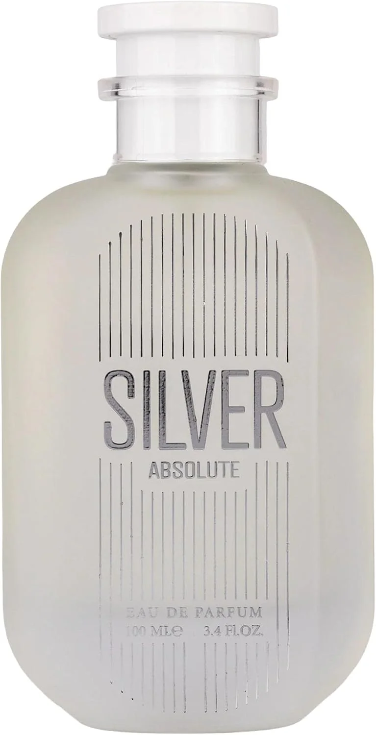 عطر مردانه گلف ارکید مدل SILVER ABSOLUTE ادو پرفیوم، هدیه لوکس برای مردان، رایحه ماندگار و لوکس، 100 میلی لیتر