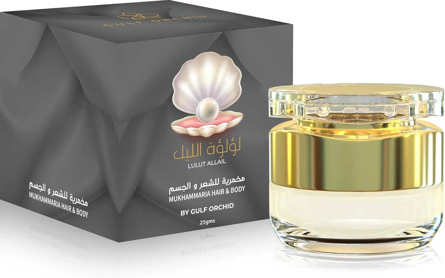 مخمرية معطرة گلف ارکید مو و بدن 25 گرمی (لولوة اللیل)