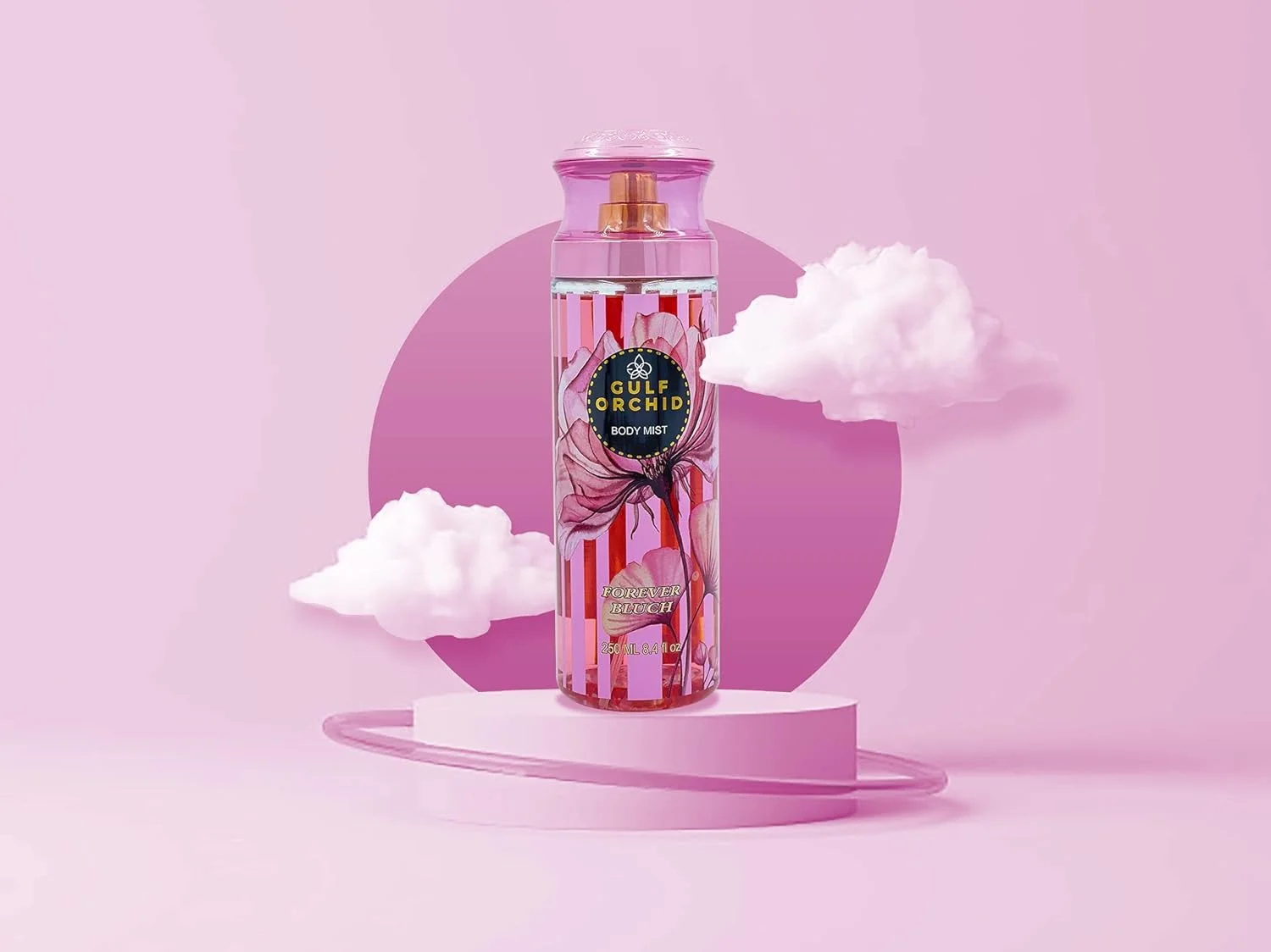 عطر بدن گلف ارکید فوراور بلاش 250 میلی لیتر