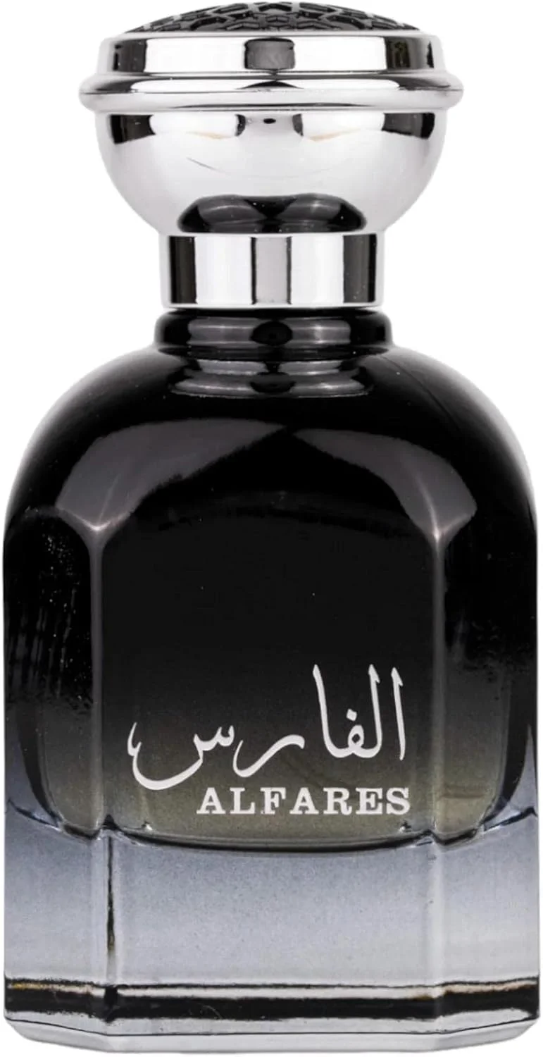 عطر مردانه گلف ارکید مدل Al Fares ادو پرفیوم، هدیه لوکس برای مردان، رایحه هل، فلفل صورتی، فلفل، نعناع، عطر لوکس با ماندگاری طولانی 85 میلی لیتر