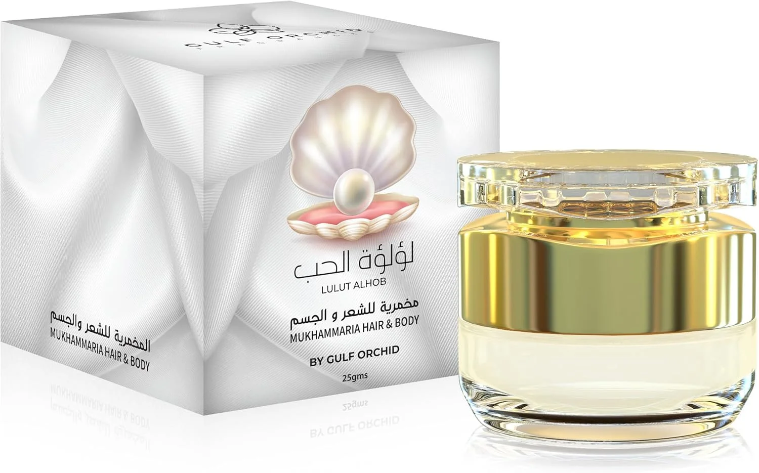 مخمریا معطر مو و بدن گلف ارکید مدل محمریه 25 گرمی (لولوت الحب)
