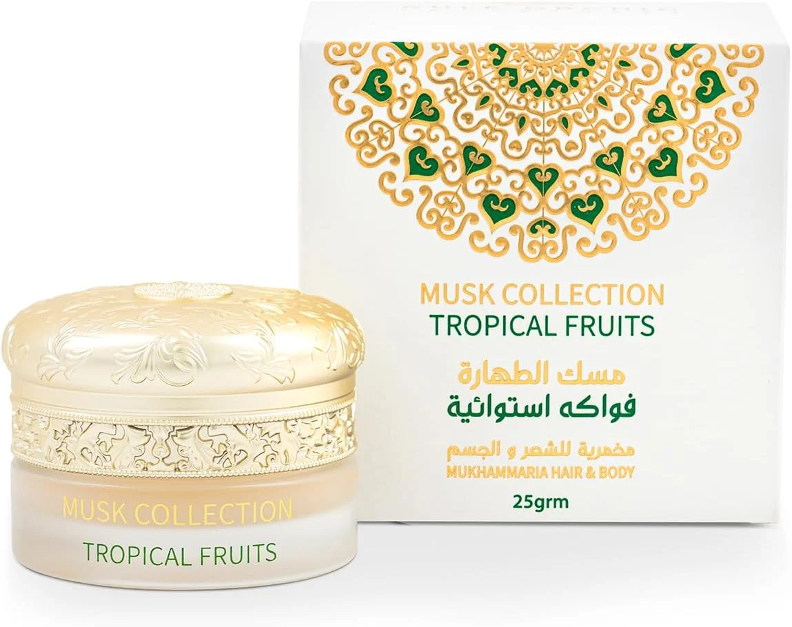 عطر مو و بدن گلف ارکید Tropical Fruit Musk Collection مدل Mukhammaria Muhammaria حجم 25 گرم مناسب آقایان و بانوان