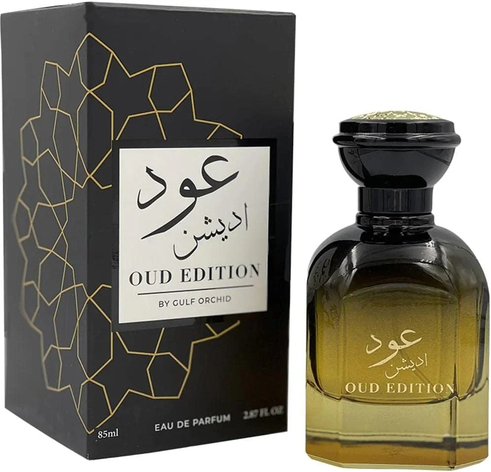 عطر مردانه گلف ارکید عود ادو پرفیوم نسخه عود، هدیه لوکس برای مردان با رایحه عود و چوب سدر - عطر عربی لوکس با ماندگاری طولانی