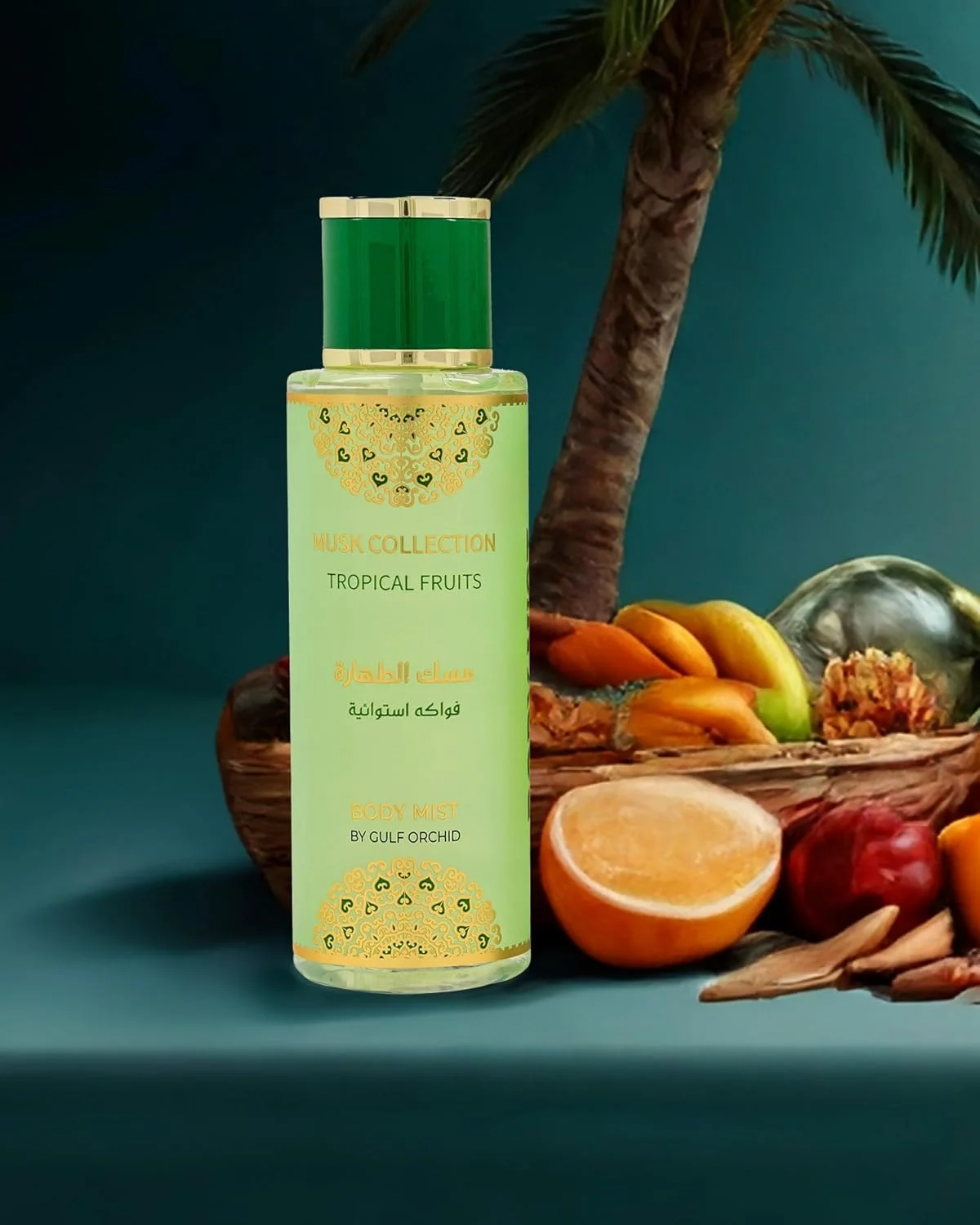 بادی میست مردانه و زنانه گلف ارکید مدل Tropical Fruit Perfume Musk Collection با ماندگاری طولانی 250 میلی لیتر