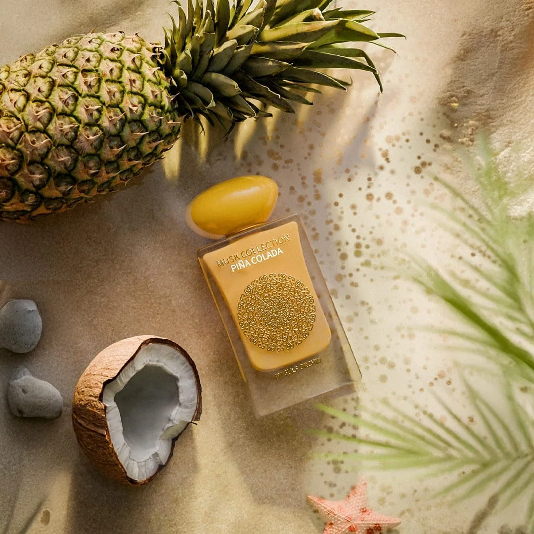 عطر ادو پرفیوم زنانه گلف ارکید مدل Musk Collection Musk Tahara Pina Colada