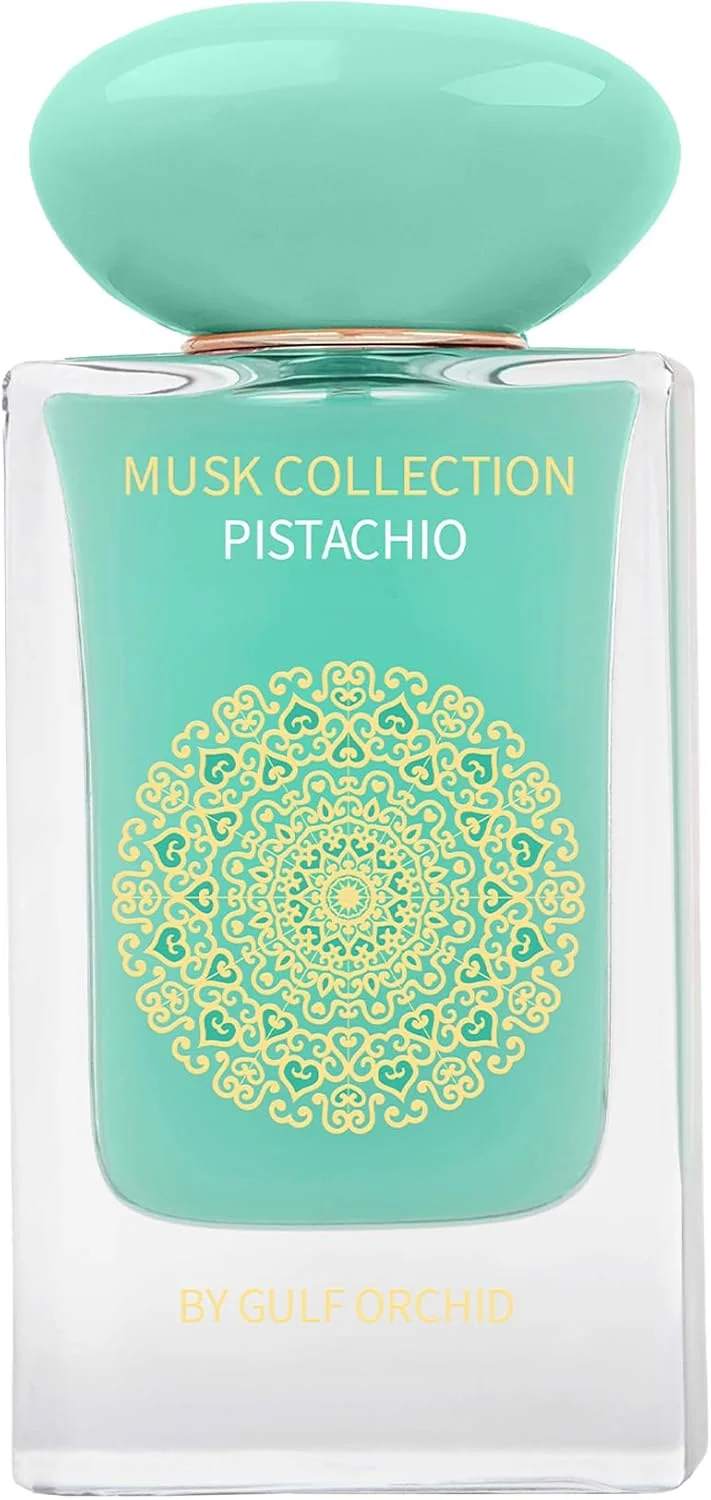 عطر ادو پرفیوم کلکسیون مشک گلف ارکید مدل Musk Tahara Pistachio