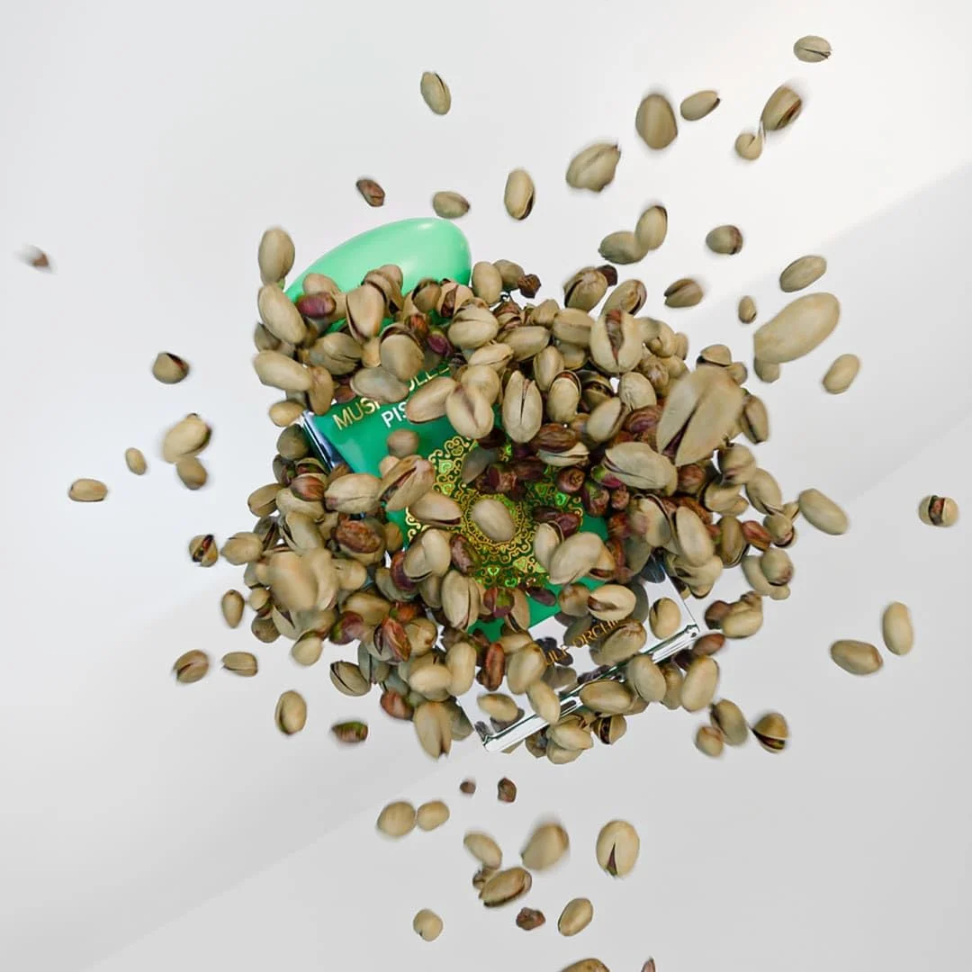 عطر ادو پرفیوم کلکسیون مشک گلف ارکید مدل Musk Tahara Pistachio