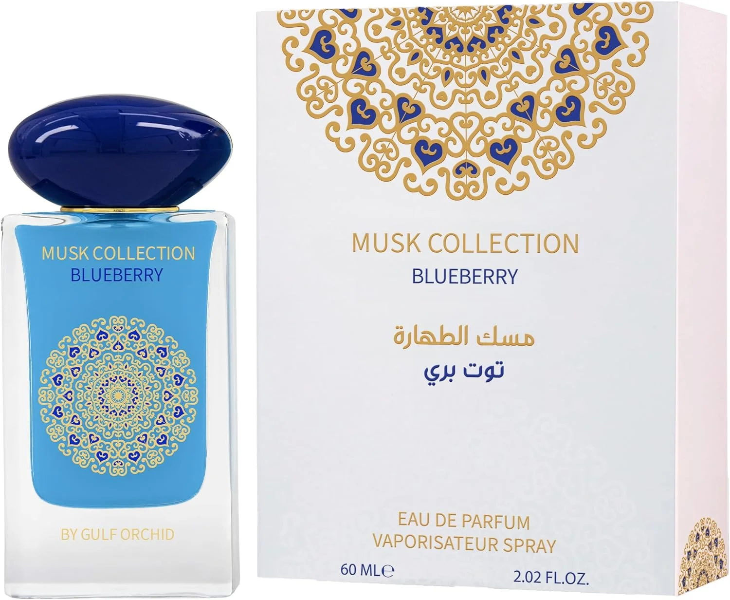ادو پرفیوم بلوبری مشک گلف ارکید - عطر унисекс، 60 میلی لیتر