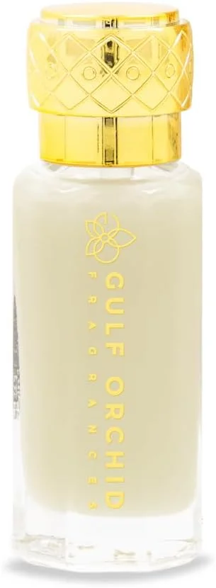 عطر روغنی غلیظ غیر الکلی مردانه و زنانه گلف ارکید مدل Musk Collection Musk al Tahara Vanilla حجم 12 میلی لیتر