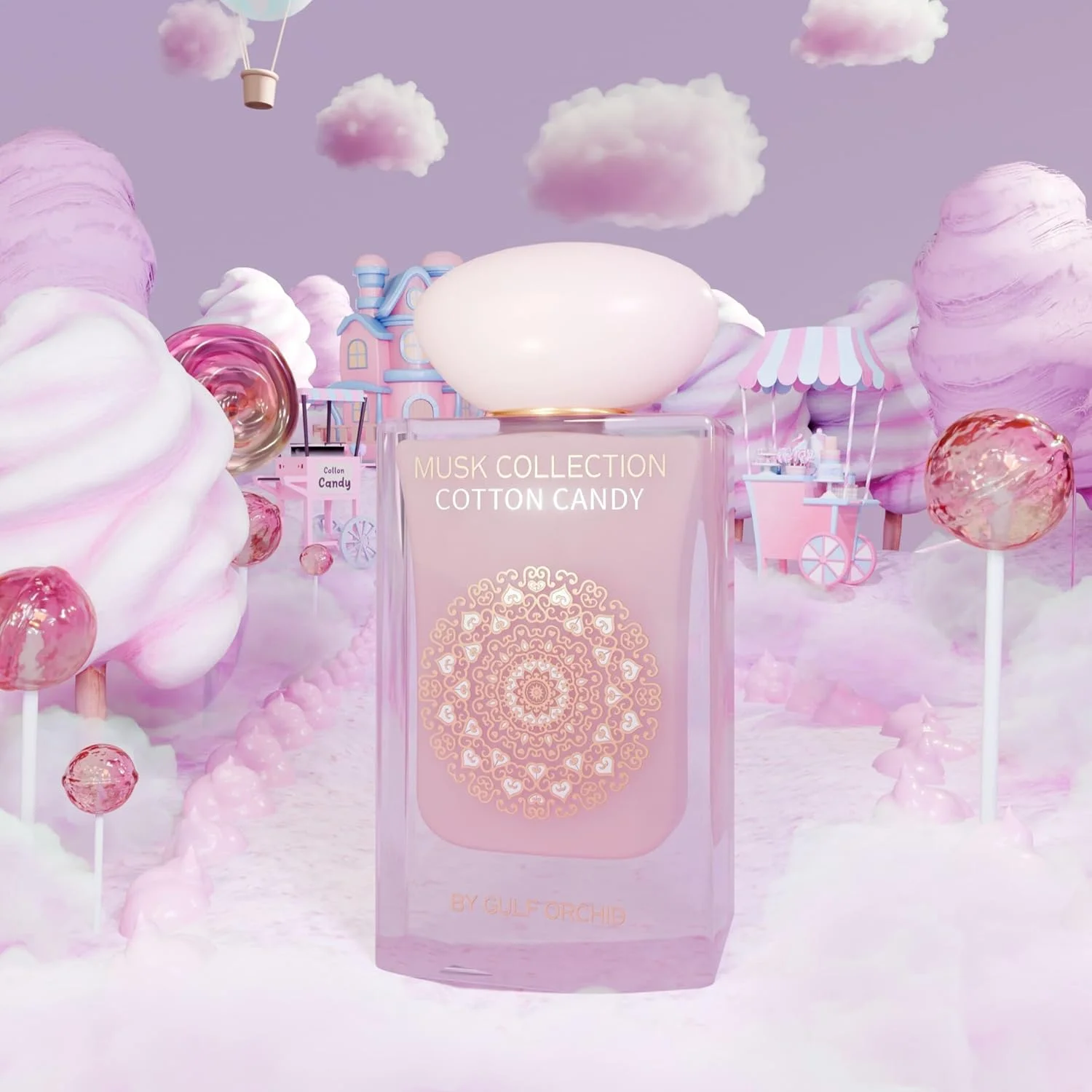 عطر ادکلن گلف ارکید ماسک کالکشن ماسک طهاره پشمک