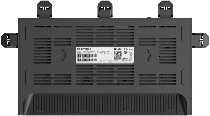 روتر بیسیم گیگابیتی دو بانده Ruijie RG-EW1300G – 1300Mbps، Wi-Fi 5، رومینگ یکپارچه و مدیریت ابری روتر بیسیم گیگابیتی دو بانده Ruijie RG-EW1300G – 1300Mbps، Wi-Fi 5، رومینگ یکپارچه و مدیریت ابری