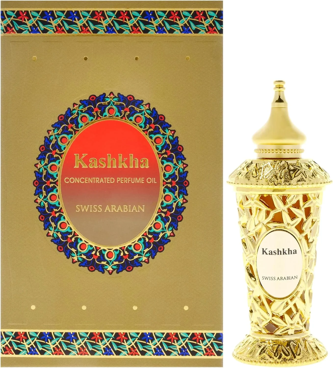 روغن عطر مردانه Swiss Arabian Kashkha حجم 20 میلی لیتر