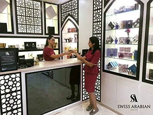 عطر روغنی عربین سوییس یاسمن униsex 12 میلی لیتر | عطر دست ساز برای زنان و مردان | ادکلن به سبک عطر سنتی | توسط عطرساز عود | هدیه/مهمانی | روغن بدن