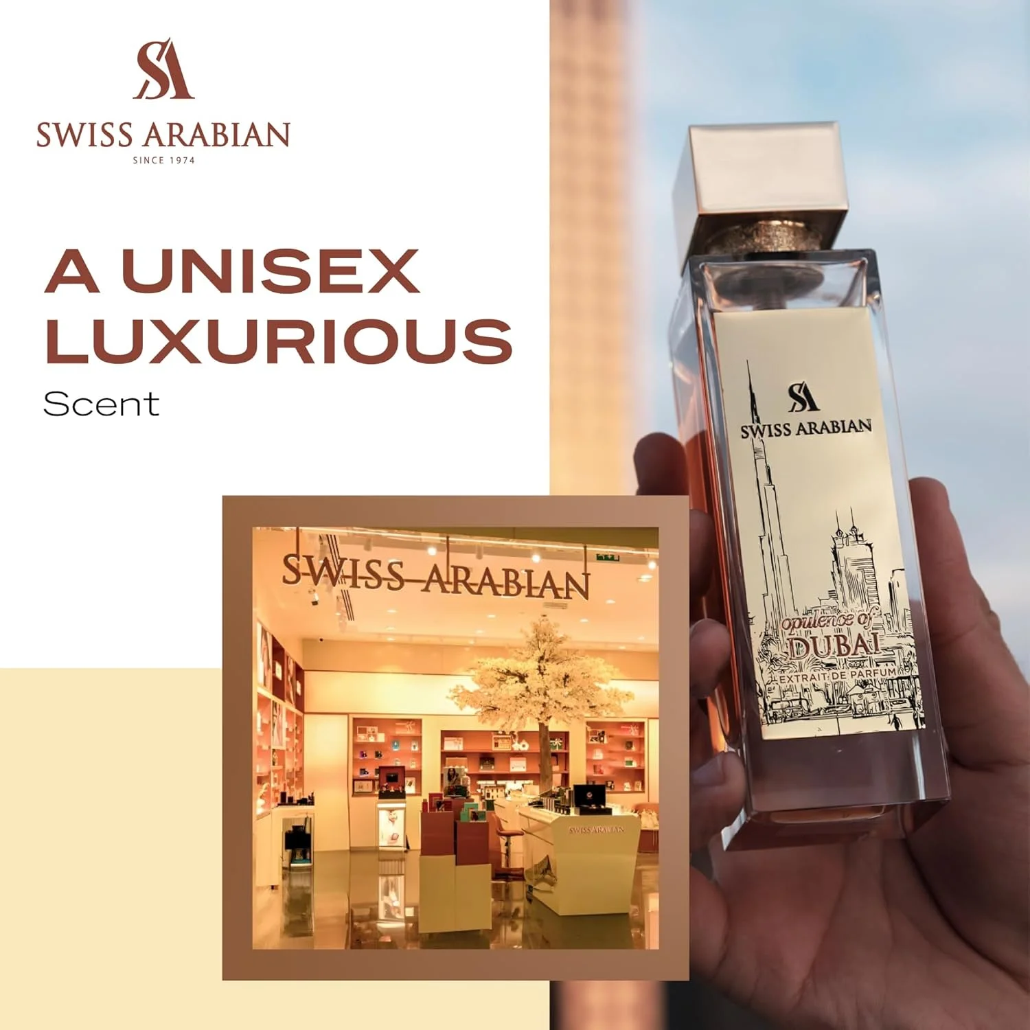 عطر سوییس عربین Opulence Of Dubai 100ml اکستریت د پرفیوم