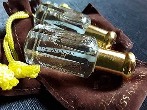 عطر روغن سفید مشک سوئیس عربین (روغن شفاف) 12 میلی لیتر | عطر دست ساز هنری برای زنان و مردان | ادکلن به سبک عطر سنتی | توسط عطرساز | هدیه/یادگاری مهمانی عالی | سایز جیبی