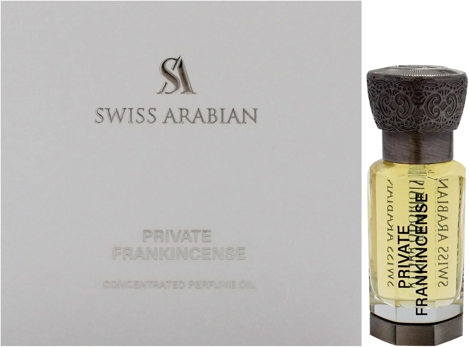 روغن عطر بدون جنسیت کندر خصوصی سوئیس عربین 12 میلی لیتر