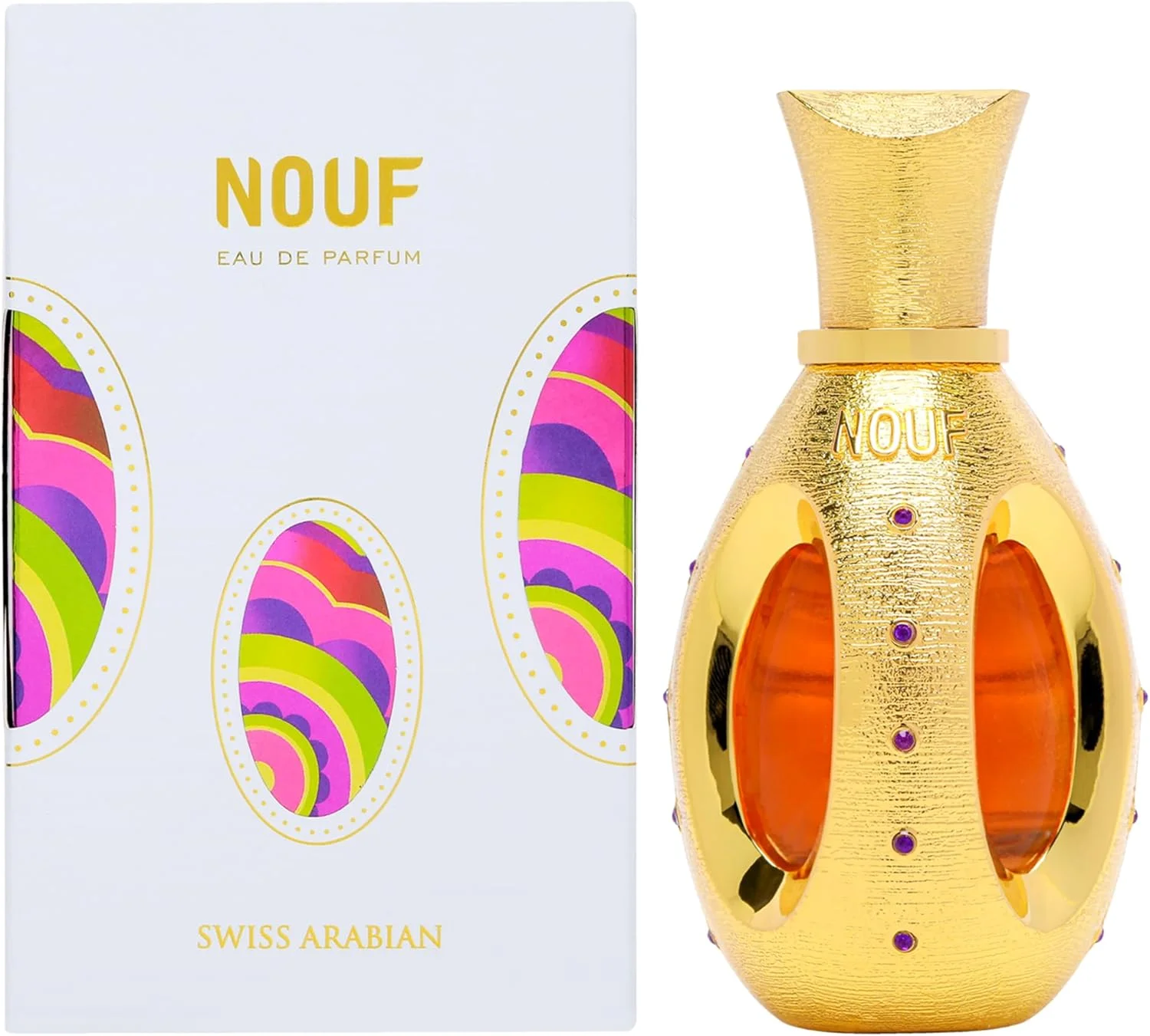 عطر ادو پرفیوم زنانه/مردانه سوئیس عربین نوف 50 میلی لیتر