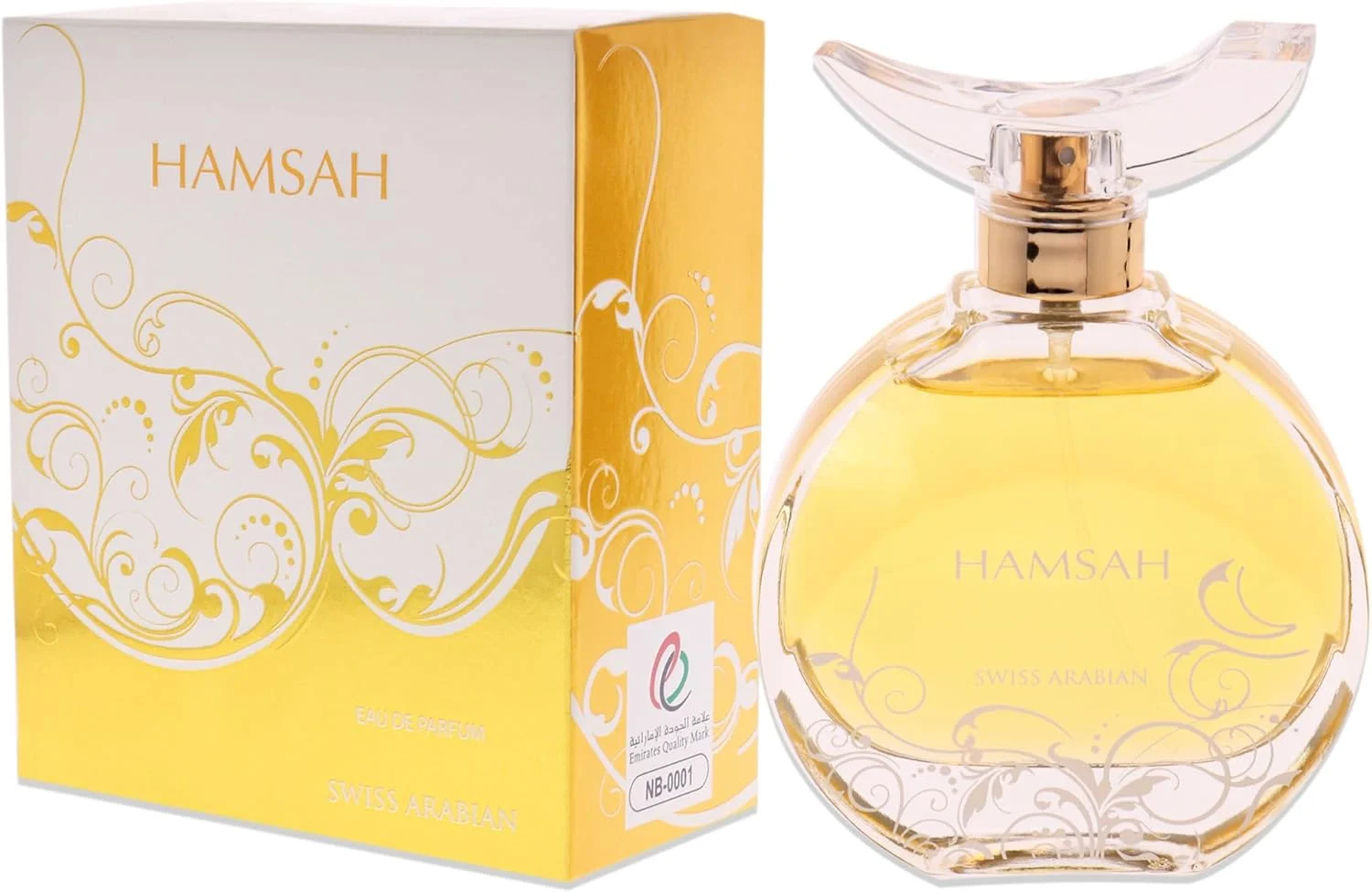 عطر زنانه Swiss Arabian Hamsah - ادو پرفیوم، 80 میلی لیتر