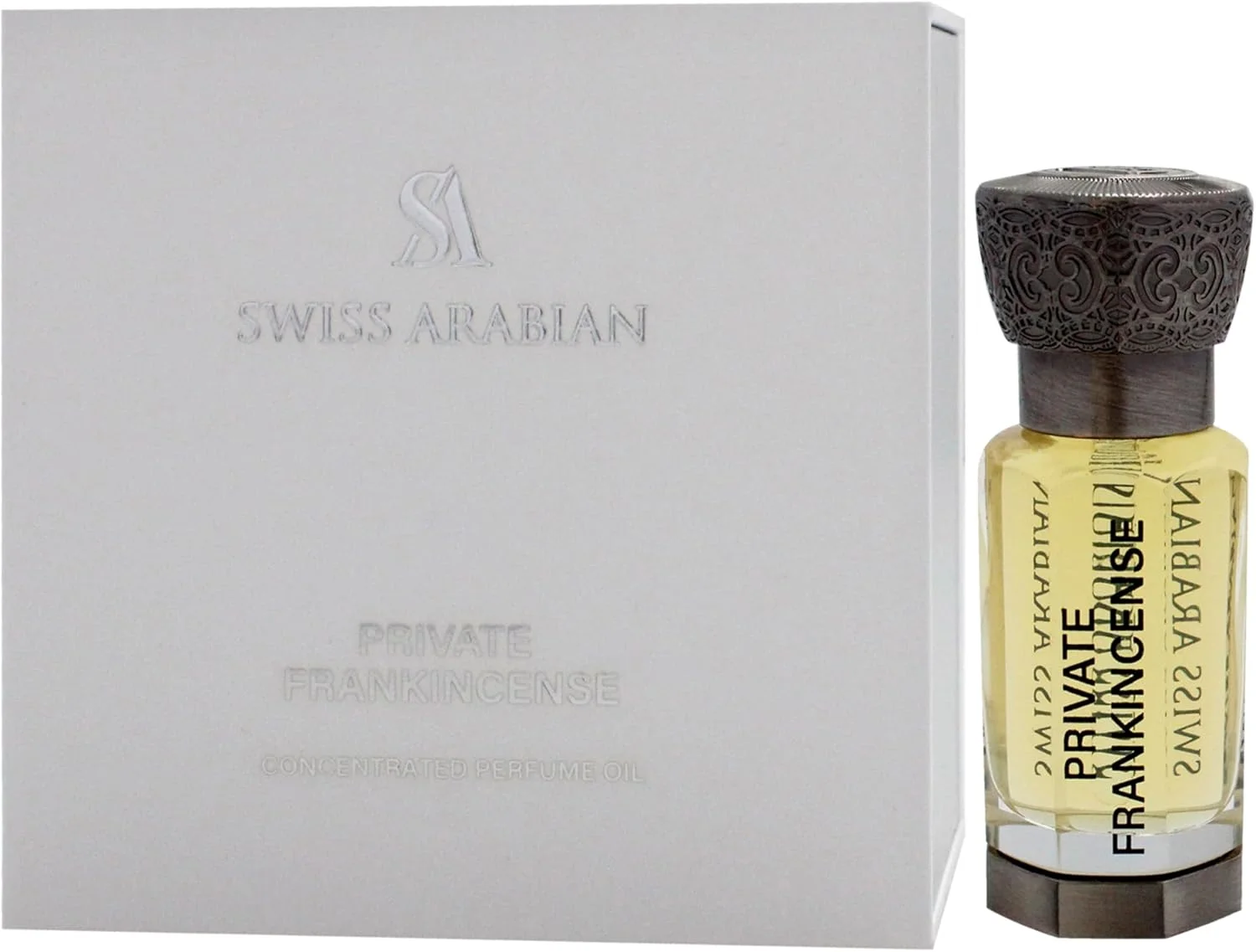 روغن عطر بدون جنسیت کندر خصوصی سوئیس عربین 12 میلی لیتر