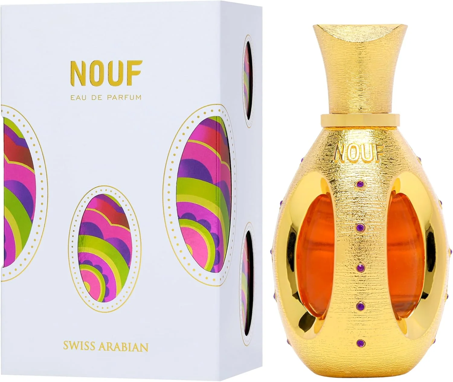 عطر ادو پرفیوم زنانه/مردانه سوئیس عربین نوف 50 میلی لیتر