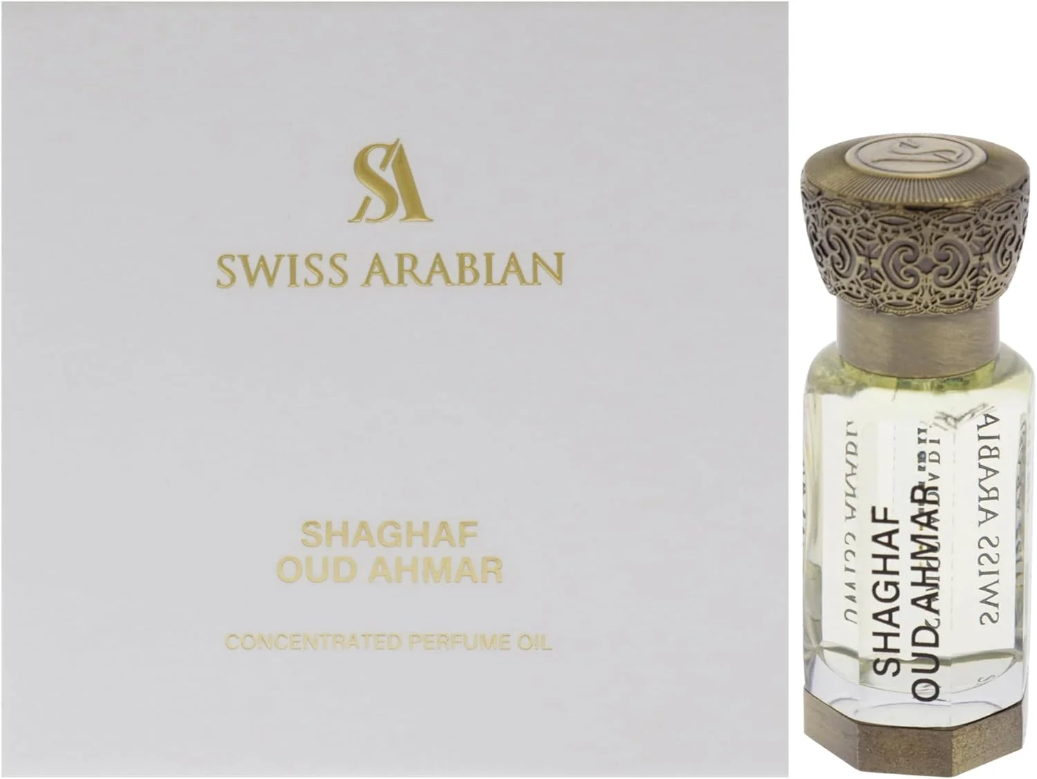 روغن عطر унисекс شغف عود احمر سوئیس عربین 12 میلی لیتر