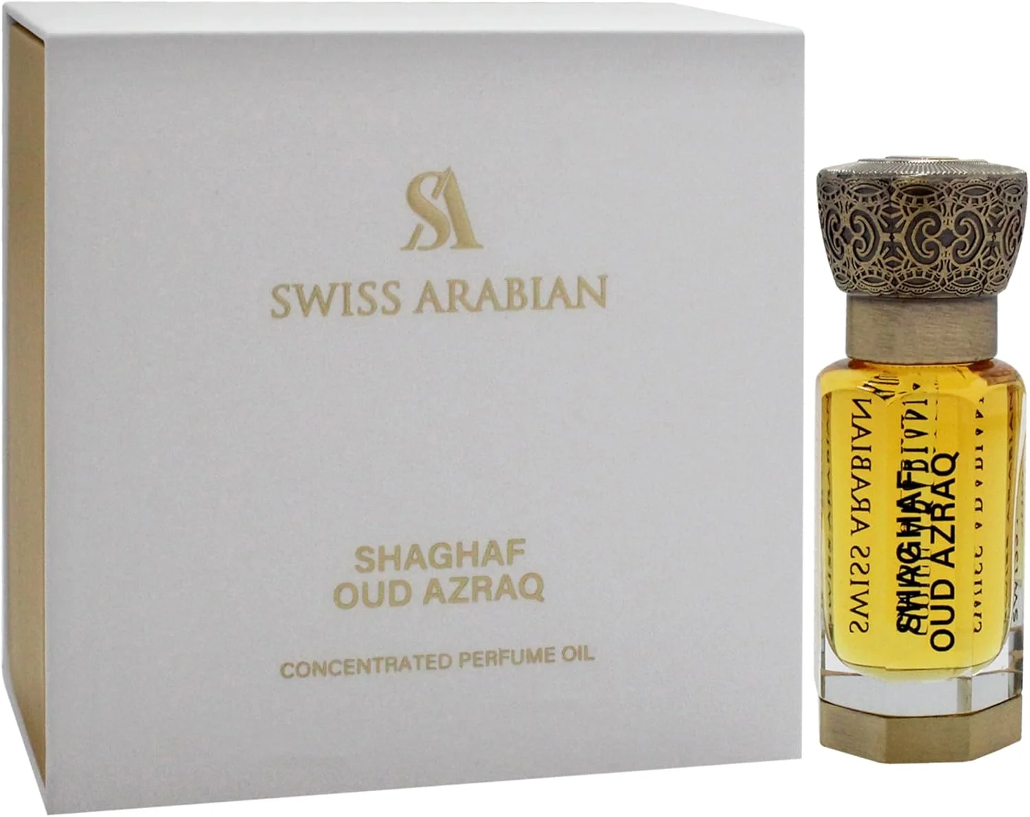 روغن عطر унисекс شغف عود ازرق سوئیس عربین 12 میلی لیتر