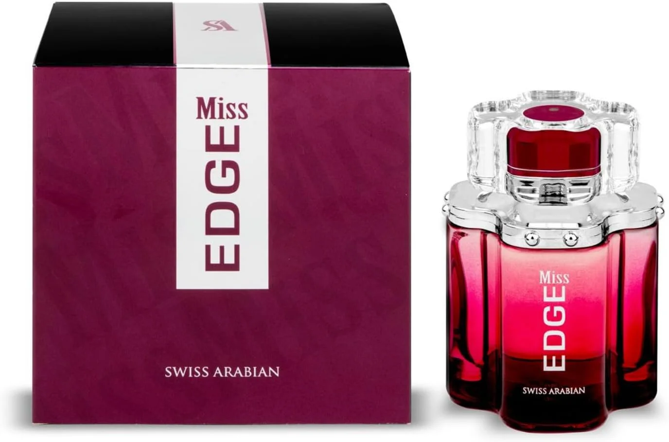 عطر ادکلن زنانه سوئیس عربین مدل Miss Edge حجم 100 میلی لیتر