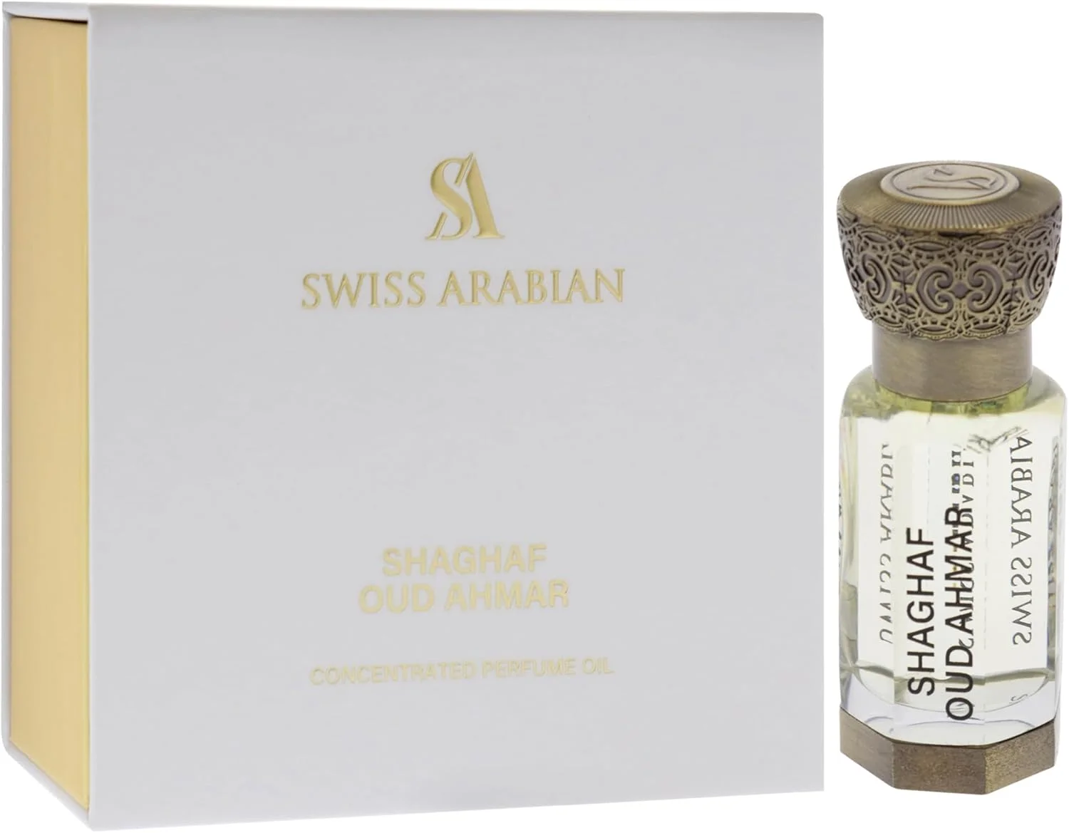 روغن عطر унисекс شغف عود احمر سوئیس عربین 12 میلی لیتر