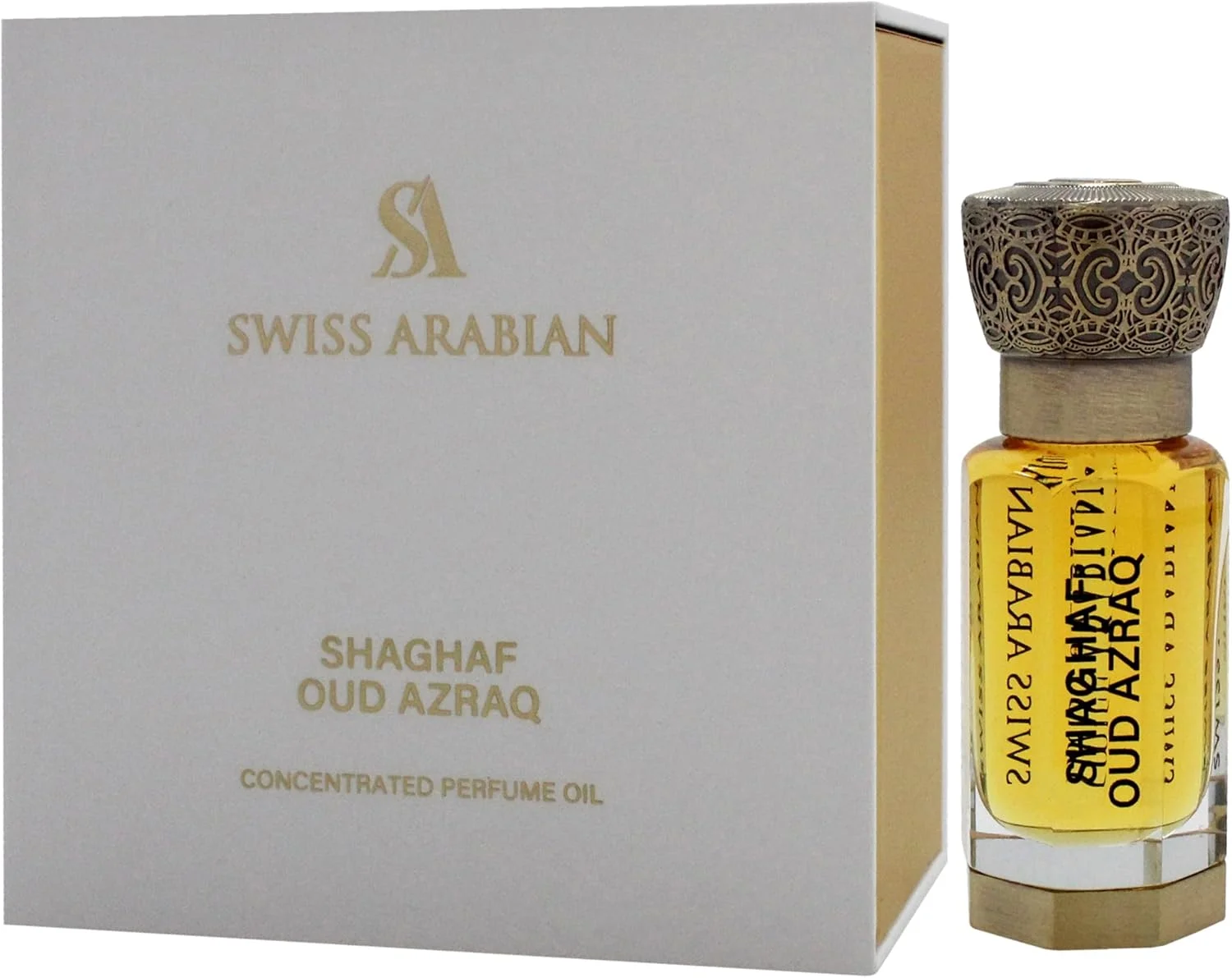 روغن عطر унисекс شغف عود ازرق سوئیس عربین 12 میلی لیتر