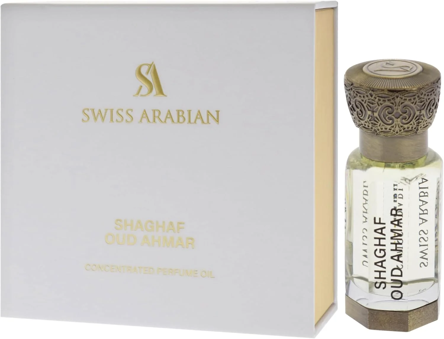 روغن عطر унисекс شغف عود احمر سوئیس عربین 12 میلی لیتر