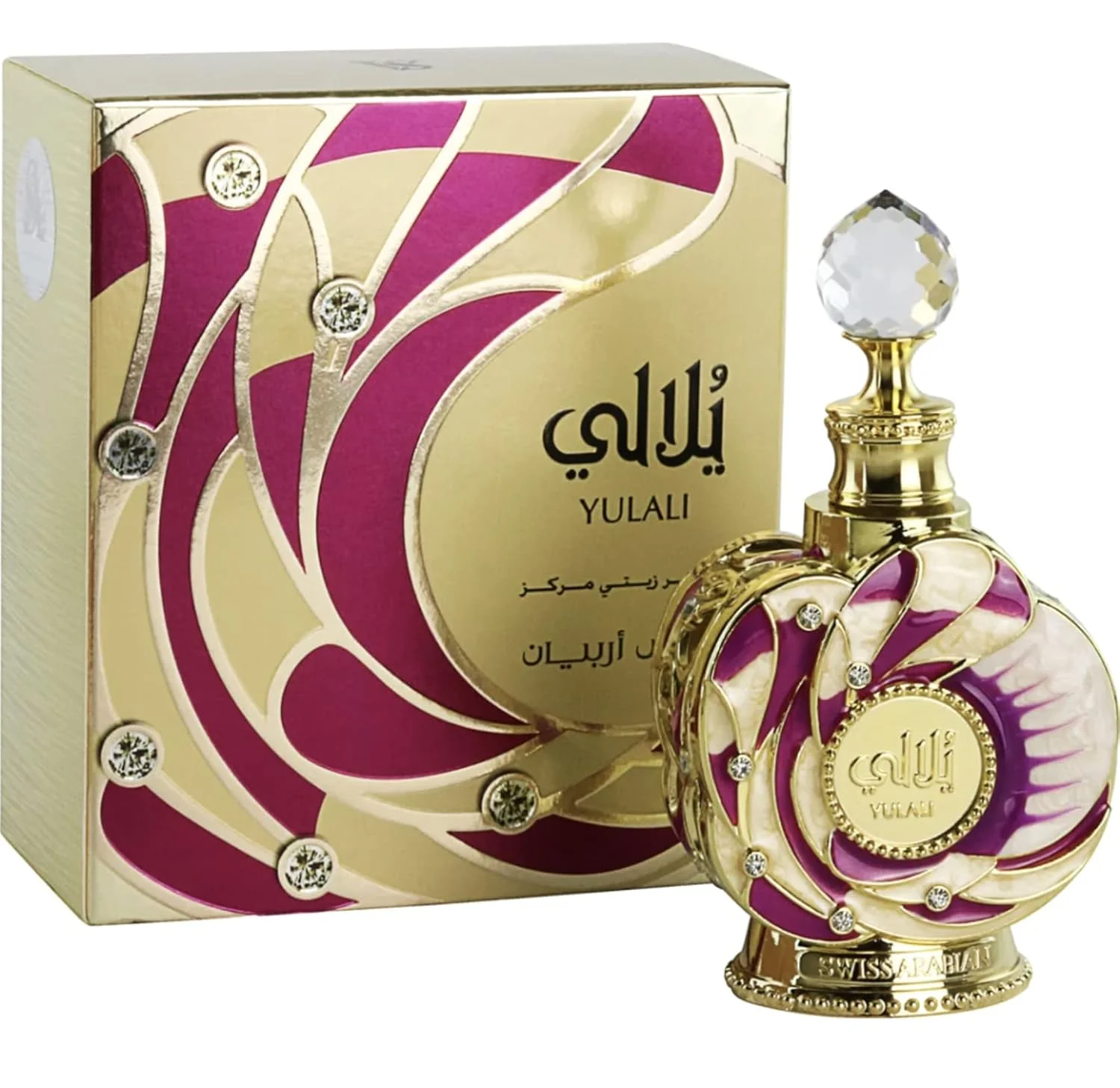 عطر روغنی یولالی Swiss Arabian حجم 15 میلی لیتر