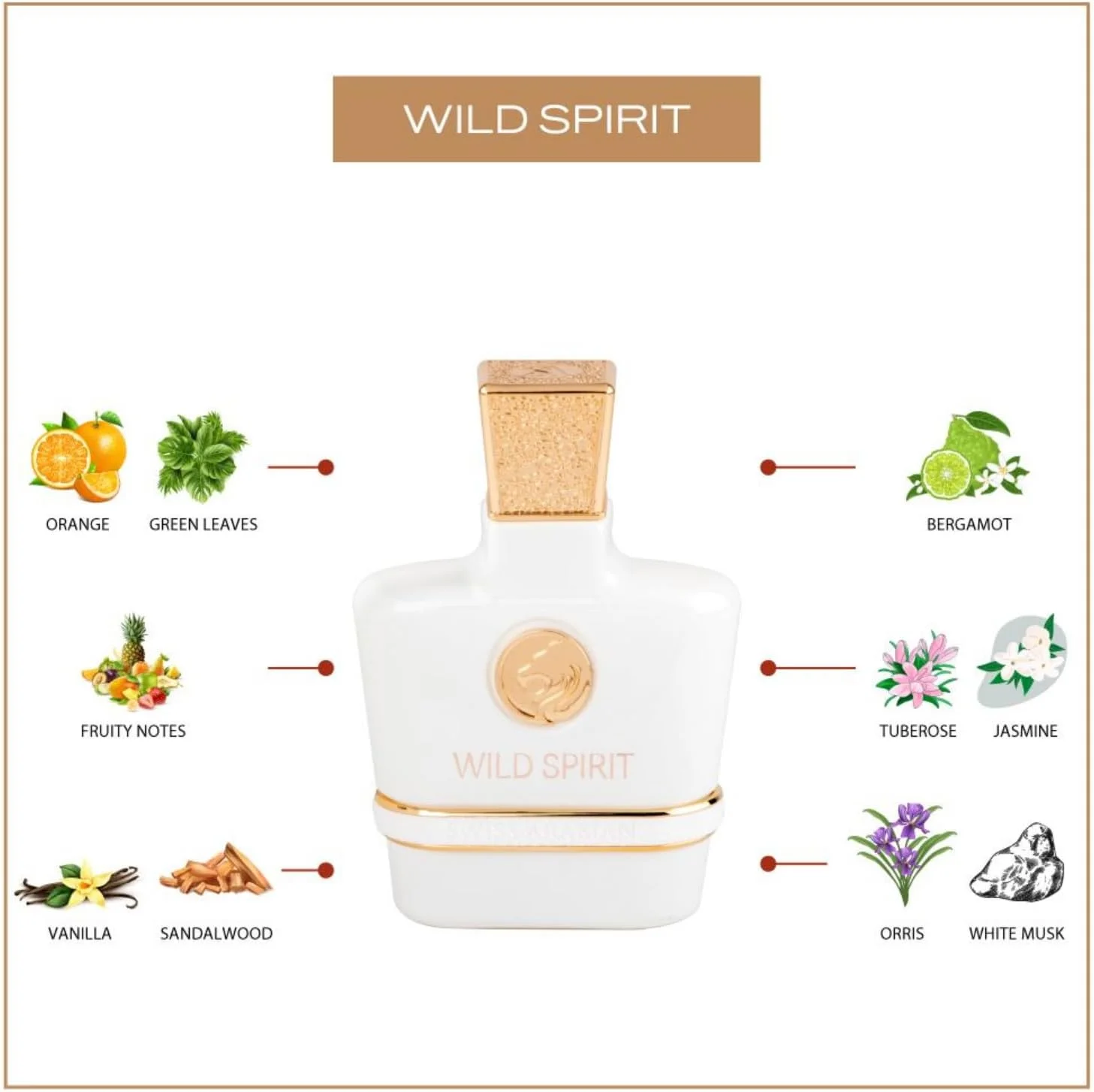 عطر زنانه سوئیس عربین وایلد اسپیریت ادو پرفیوم 100 میلی لیتر عطر زنانه سوئیس عربین وایلد اسپیریت ادو پرفیوم 100 میلی لیتر