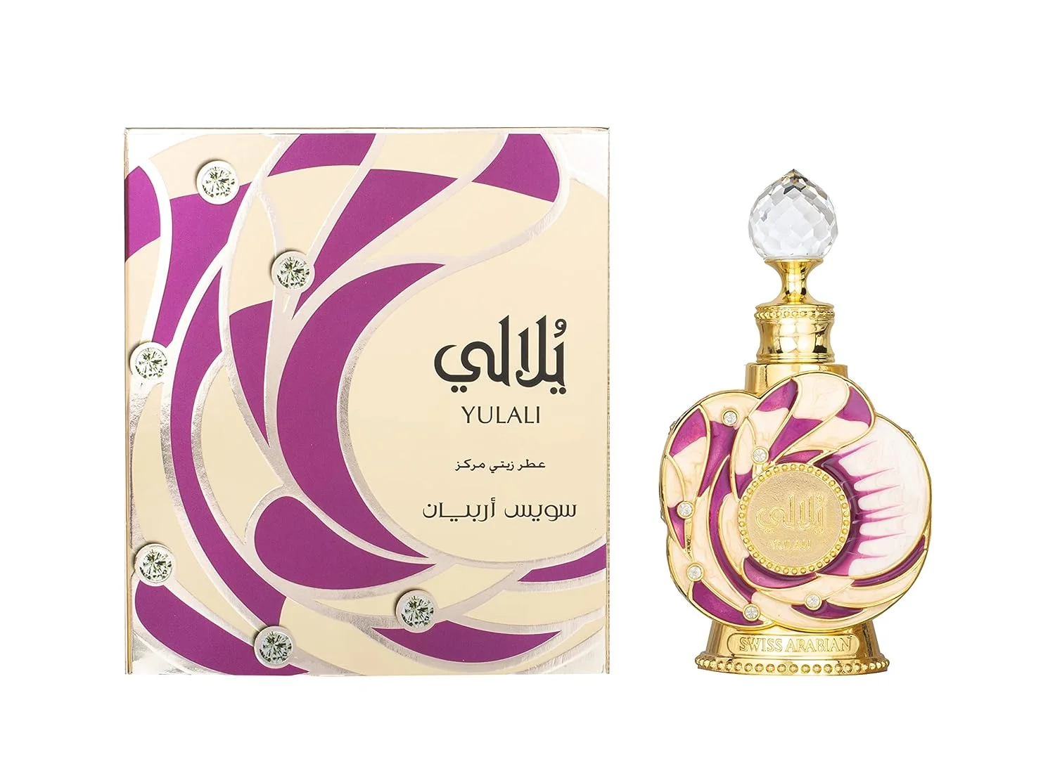 عطر روغنی یولالی Swiss Arabian حجم 15 میلی لیتر