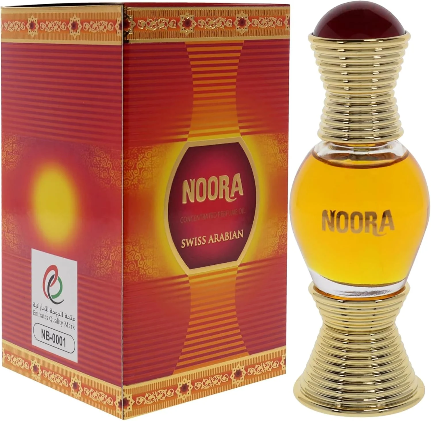 عطر روغنی زنانه نورا Swiss Arabian حجم 20 میلی لیتر