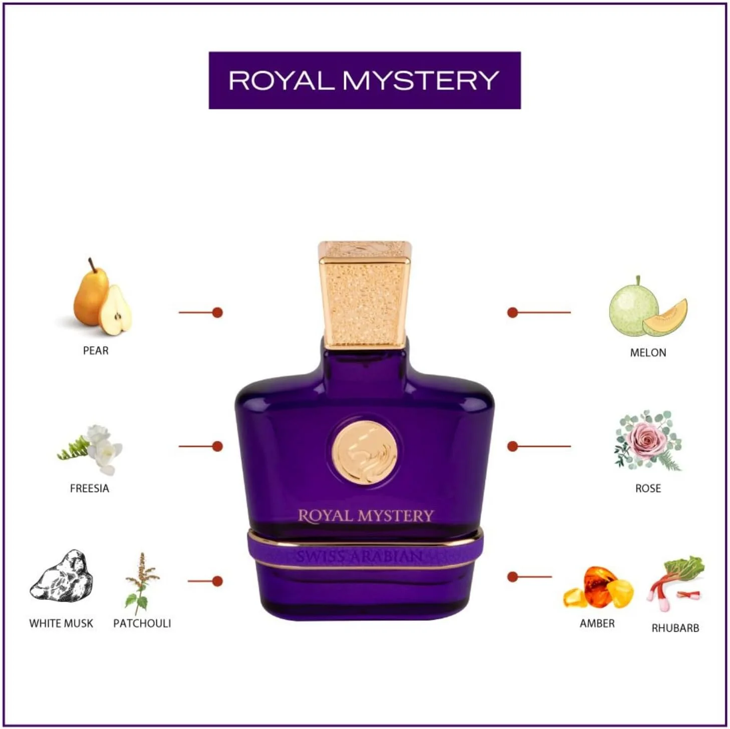 عطر زنانه سوییس عربین رویال میستری ادو پرفیوم 100 میلی لیتر