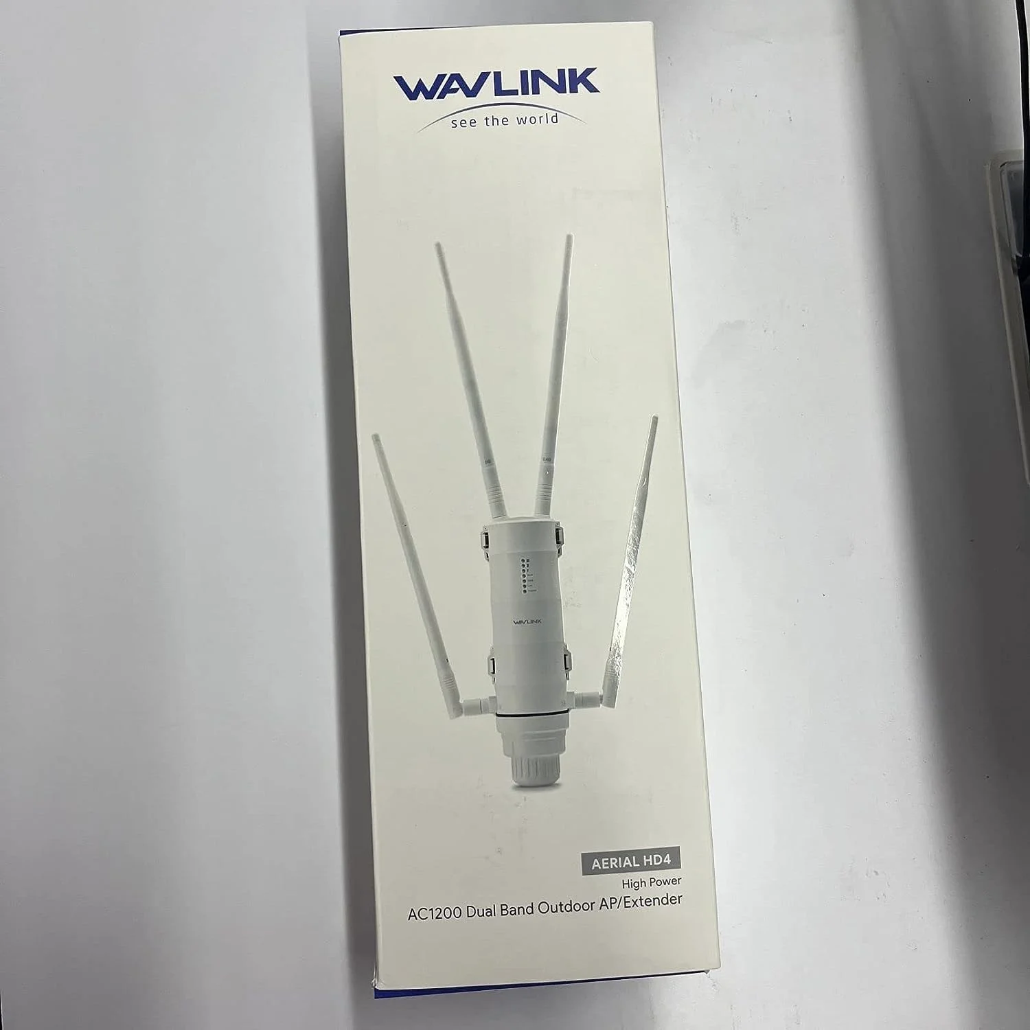WAVLINK - AC1200 - اکسس پوینت بی سیم فضای باز، WLAN - 60m Poe - ضد آب و هوا - WLAN AP، دو باند 5G + 2.4G - WLAN (572HG3) WAVLINK - AC1200 - اکسس پوینت بی سیم فضای باز، WLAN - 60m Poe - ضد آب و هوا - WLAN AP، دو باند 5G + 2.4G - WLAN (572HG3)