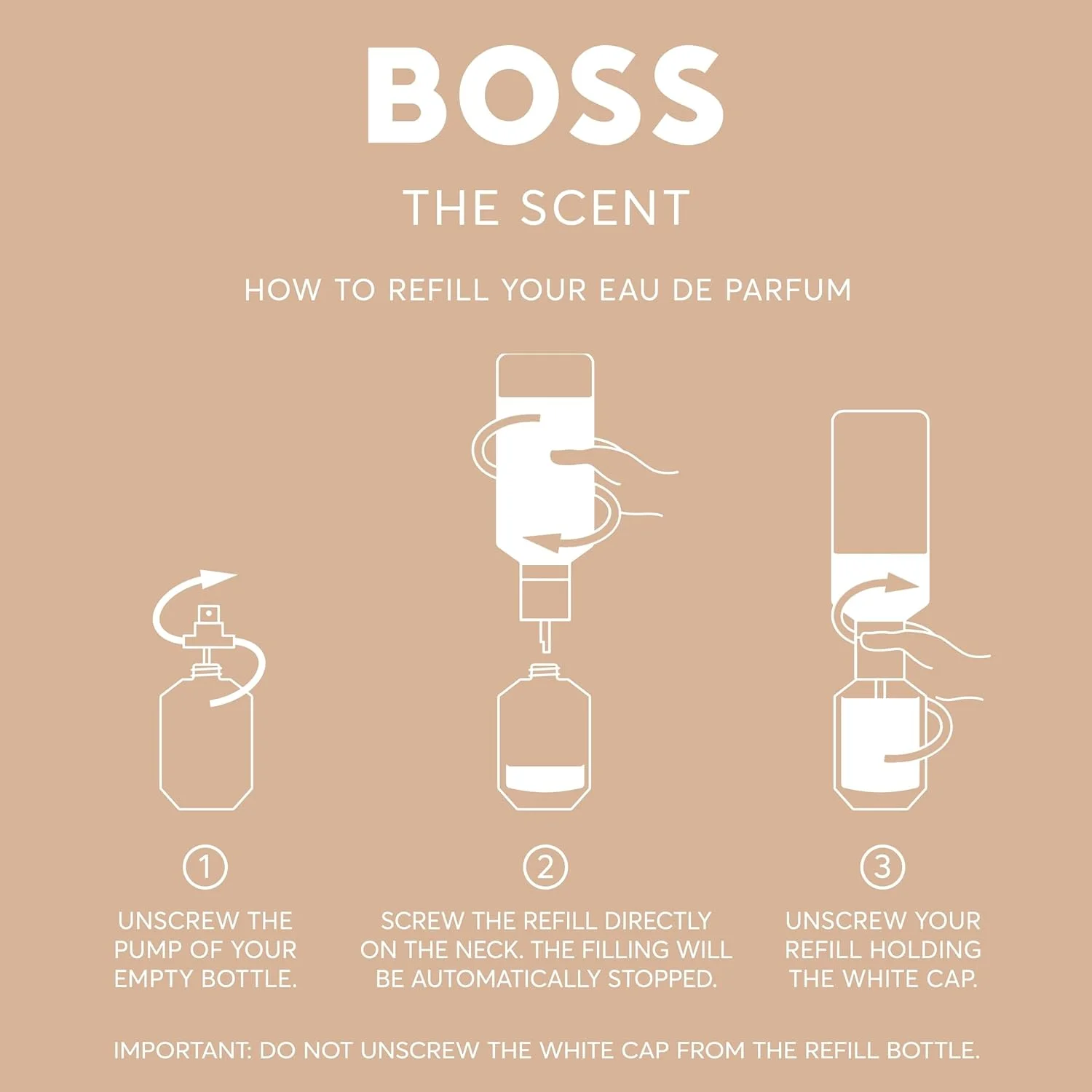 عطر زنانه باس د سنت ادو پرفیوم، 150 میلی لیتر (5 اونس)، refill