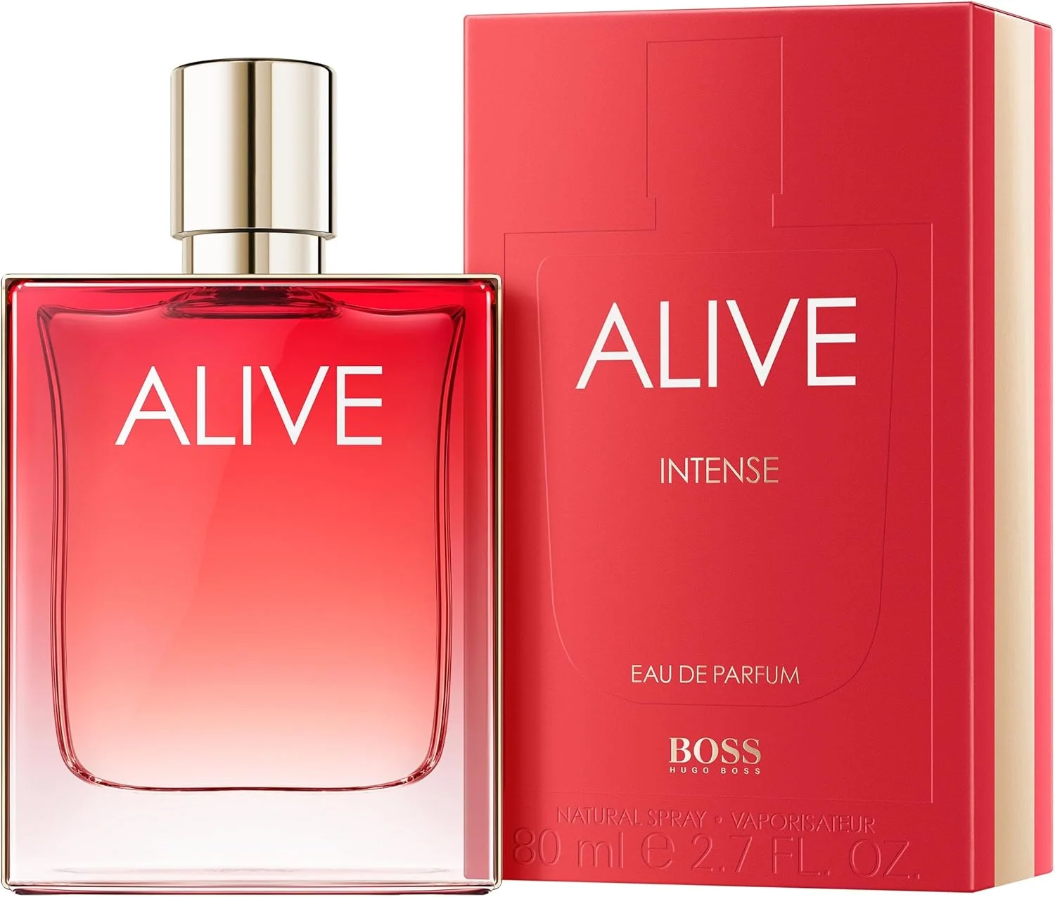 ادکلن زنانه هوگو باس Alive Intense ادو پرفیوم 80 میلی لیتر