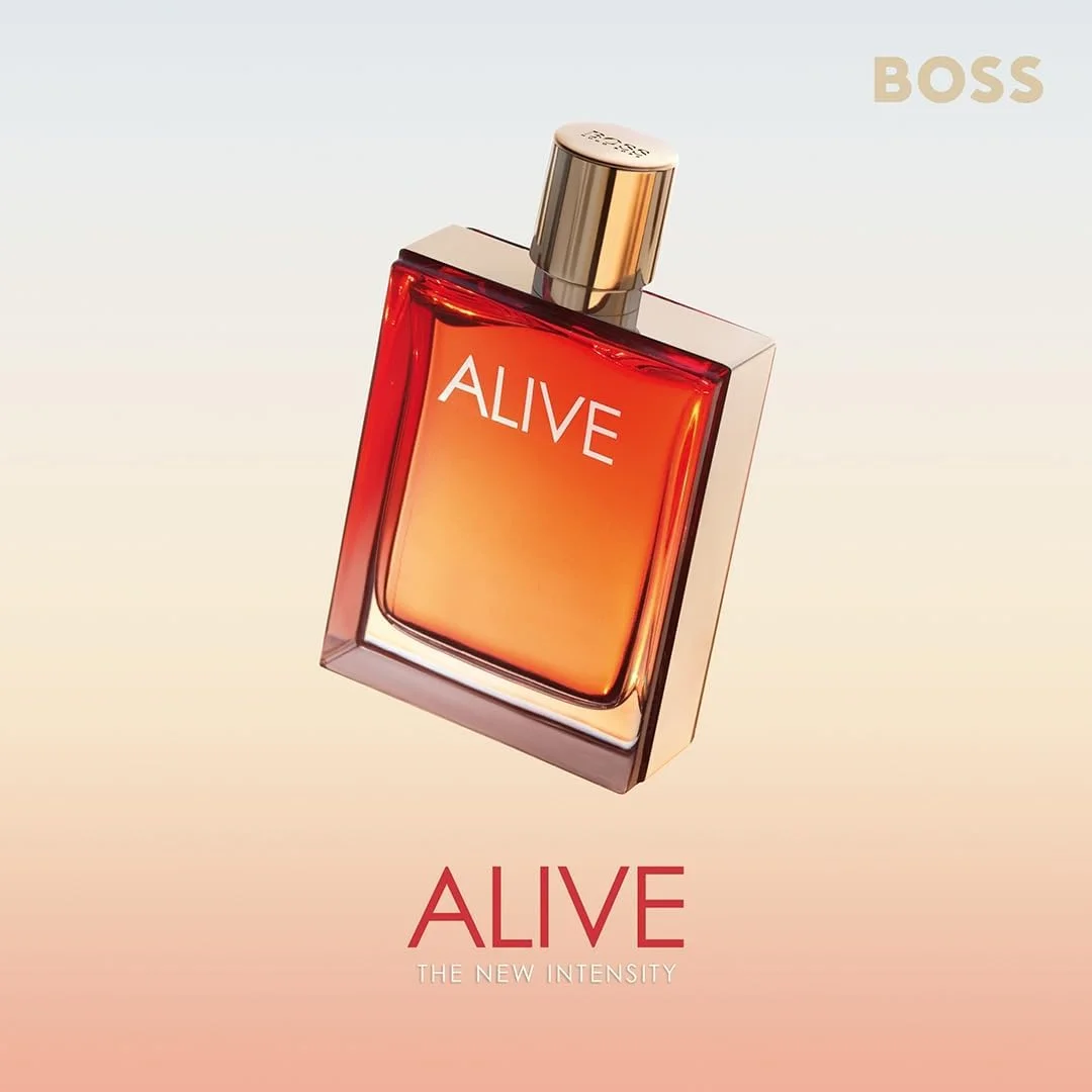 ادکلن زنانه هوگو باس Alive Intense ادو پرفیوم 80 میلی لیتر