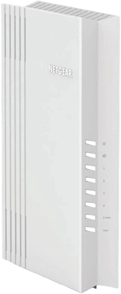 اکسس پوینت بی‌سیم NETGEAR (WAX206) - وای فای 6 دو بانده با سرعت AX3200، دارای 4 پورت اترنت 1G، یک پورت WAN 2.5G، پشتیبانی از 128 دستگاه، امنیت WPA3، تا 3 شبکه وای فای جداگانه، MU-MIMO، 802.11ax