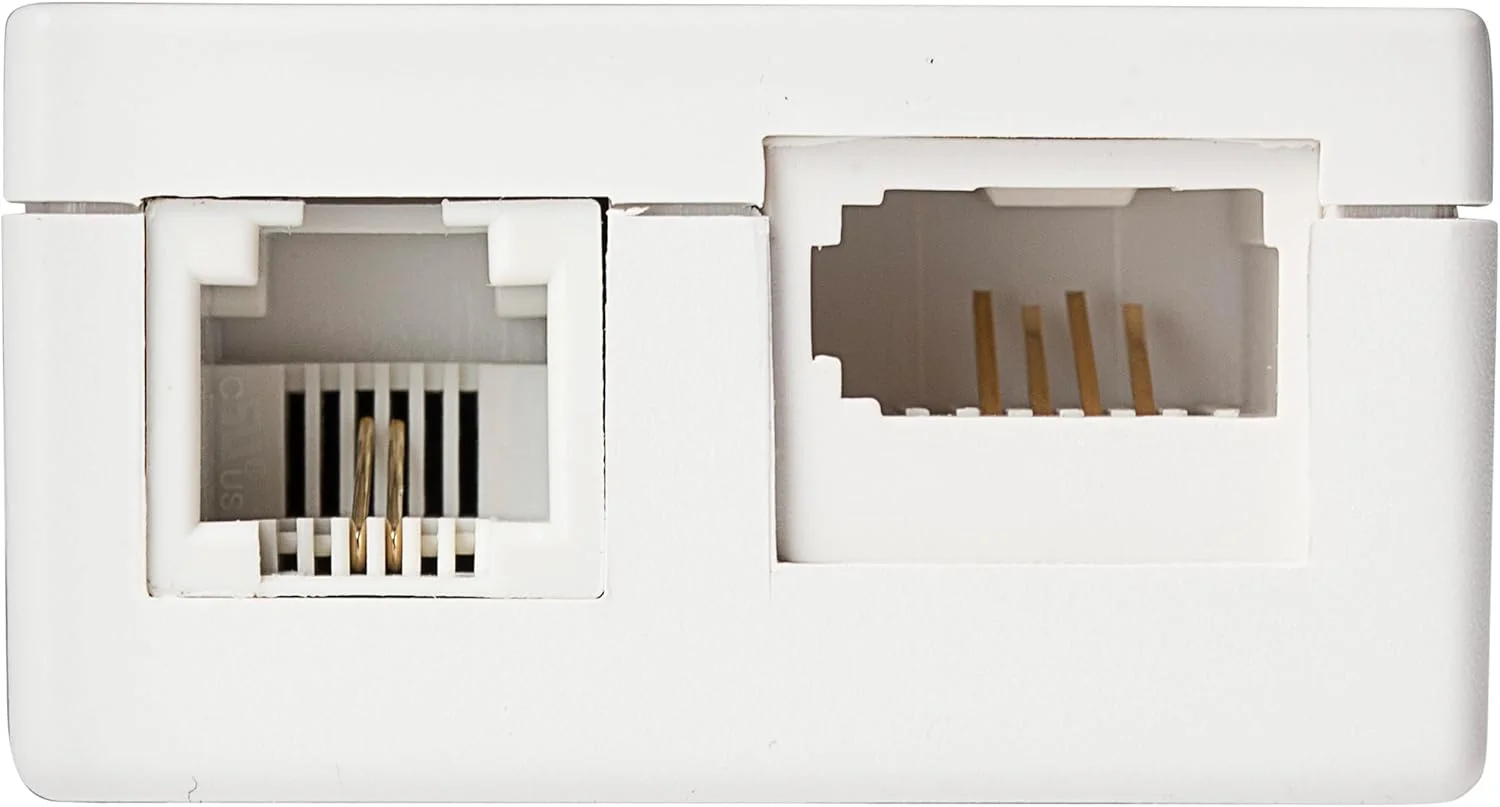 میکروفیلتر و اسپلیتر ADSL، تلفن و مودم مپلین - سفید