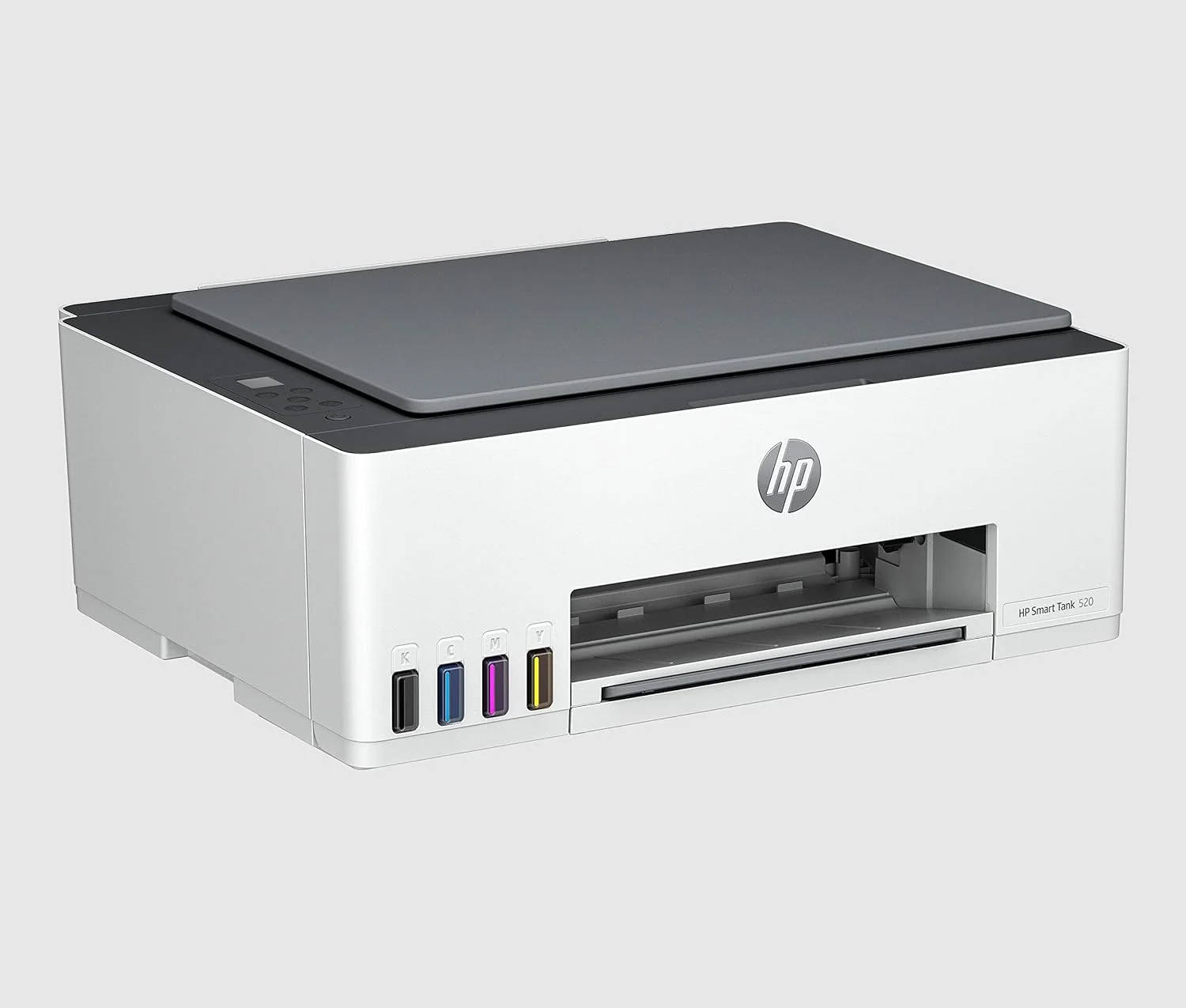 پرینتر جوهرافشان چندکاره بی‌سیم HP Smart Tank 520، چاپ، اسکن، کپی، چاپ تا 18000 صفحه سیاه و سفید یا 6000 صفحه رنگی - خاکستری [1F3W2A]